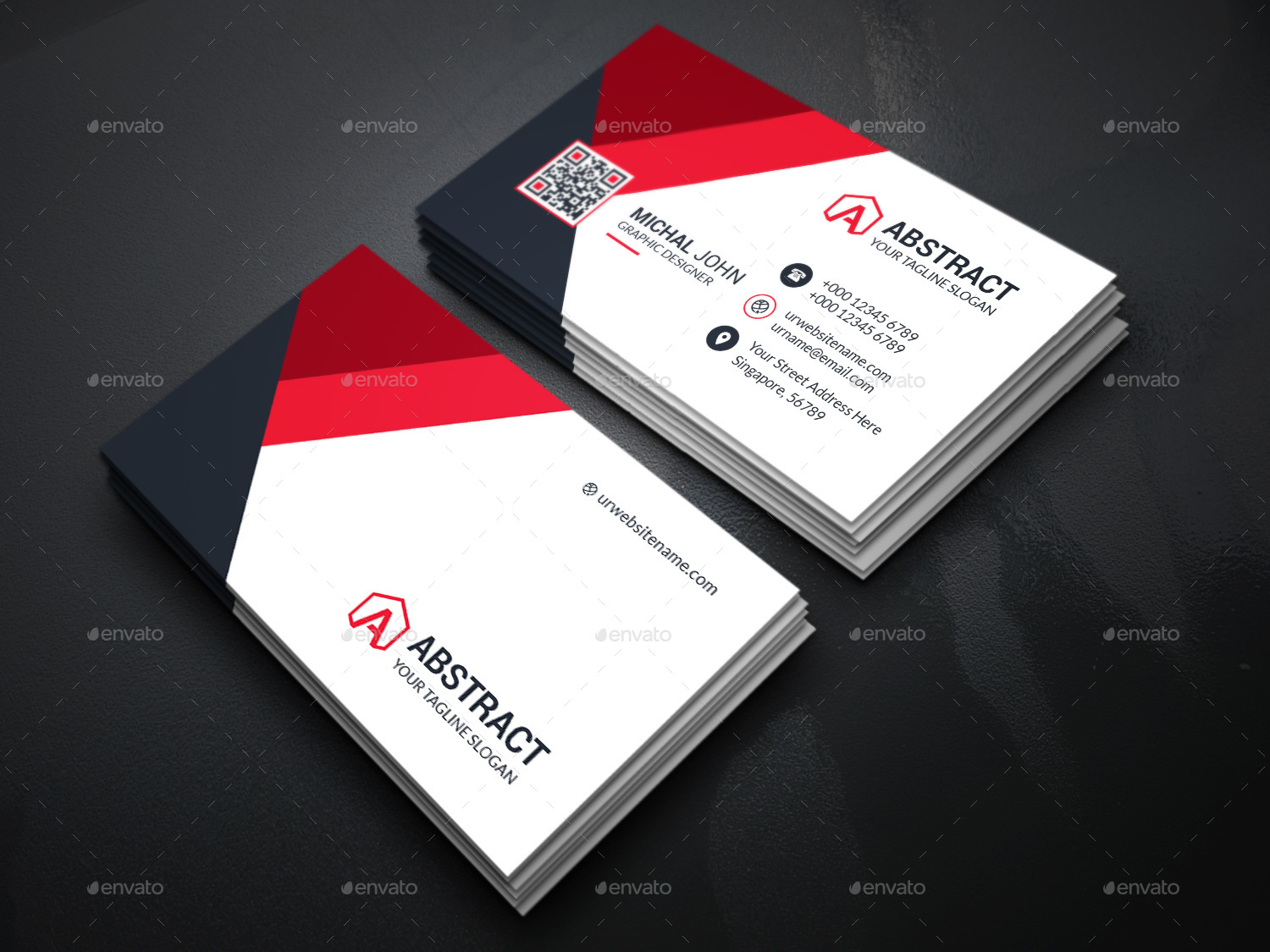 Smart Business Card Bundle, Print Templates GraphicRiver